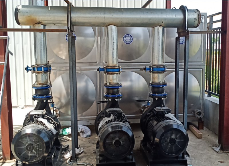 冷却塔配套准用水泵水箱